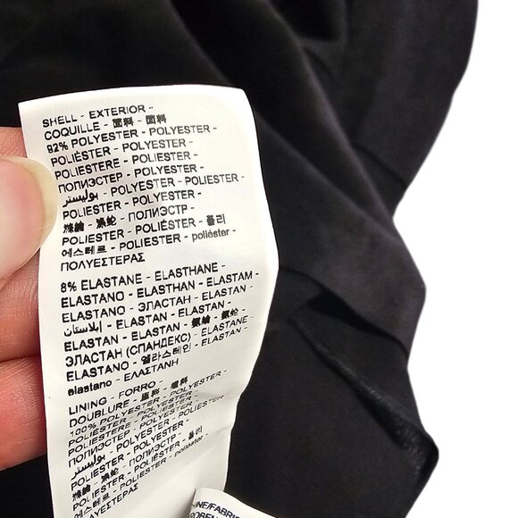 Desigual Womens Faux Suede Waterfall Open Front Cardigan, Black, Embroidered, 0 - Picture 10 of 11